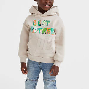 <b>Girls</b> And Boy Kids <b>Hoodies</b> Custom Cartoon Print Pullover Warm Cotton Fleece Kids <b>Hoodies</b> For Daily Outdoor Wear - Product Image 5