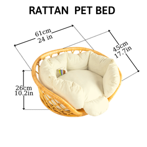 Bandeja de Almacenamiento Rectangular de Ratán Natural Hecha a Mano, Cesta Organizadora de Mimbre Marrón para Decoración del Hogar, Servicio, Hecha por VgreenArt - Product Image 4