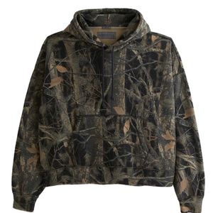 Sudadera con capucha bordada personalizada del fabricante de Vietnam algodón polar moda Extragrande - Product Image 1