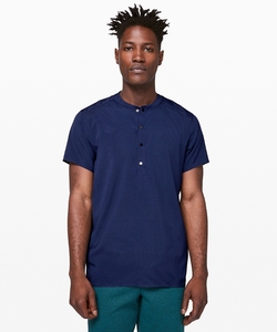 Vente en gros 220g T-shirts tricotés Chemises vierges sur mesure avec sérigraphie de sonnerie et broderie à motif solide Style formel - Product Image 1