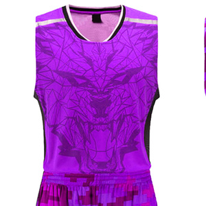 Uniforme de baloncesto de secado rápido para adultos Diseño único Ropa deportiva Logotipo impreso Nuevo modelo Jerseys Pantalones cortos Baloncesto transpirable - Product Image 3