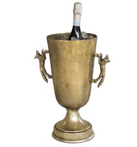 Refroidisseur de vin en forme de trophée en fonte d'aluminium avec poignée vin bière Champagne refroidisseur de bière pour la maison mariage et fêtes utilisation d'événements - Product Image 6
