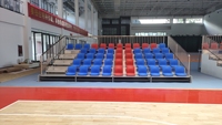 Système de gradins télescopiques modulaires JY-715, gradins rétractables pour stade, arène, école, salle de sport
