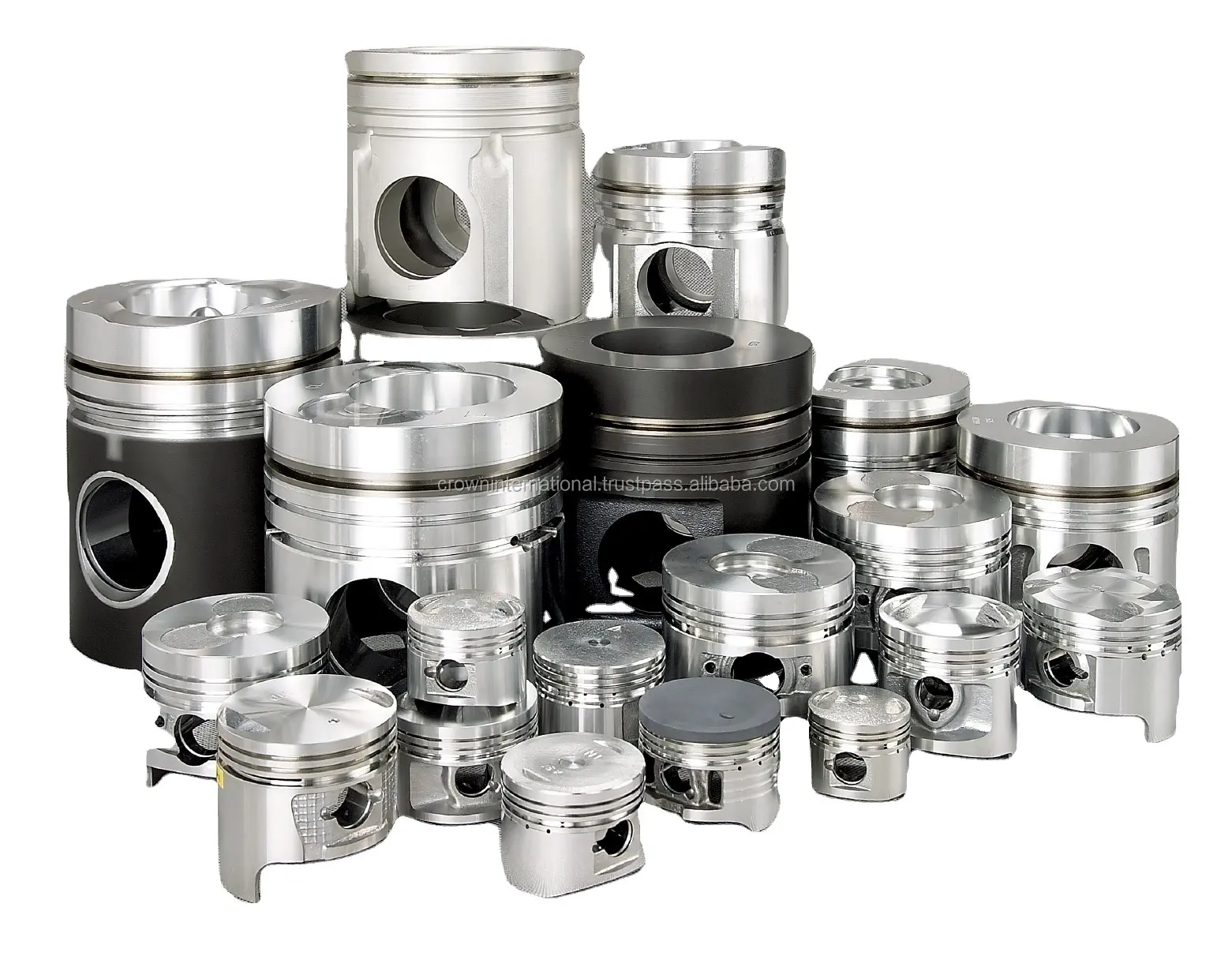 Piston 89.90mm dengan Kit rakitan Gudgeon Pin untuk suku cadang mesin Forrd harga pabrik