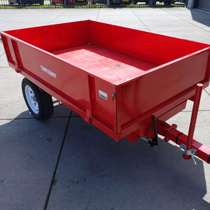 รถเทรลเลอร์ไฮดรอลิกสำหรับใช้ในฟาร์ม2ตัน3ตัน5ตันรถเทรลเลอร์รถแทรคเตอร์ - Product Image 1