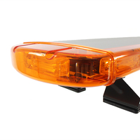 Barra DE LUZ DE EMERGENCIA con alarma LED con base de aluminio estroboscópica y controlador Nueva condición