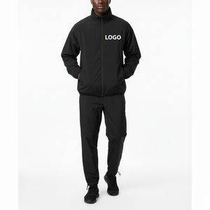 Survêtements de sport en nylon vierge unisexe de haute qualité à la mode ensemble de veste haut de gamme - Product Image 6