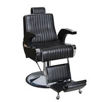 Chaise de barbier confortable et élégante au design moderne, table de manucure pour salon de coiffure, utilisation en extérieur, mobilier de salon commercial en métal