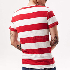 Ropa de verano para hombre, camiseta de manga corta de secado rápido transpirable de poliéster/algodón de punto por encargo, logotipo personalizado, Etiqueta Privada - Product Image 3