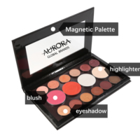 Vente en gros Votre LOGO Vegan High Pigment Black Halloween Palette de fard à paupières sans marque 35 couleurs Maquillage des yeux nude miroitant longue durée