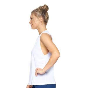 Camisetas sin mangas fluidas y transpirables para mujer, color azul - Product Image 5