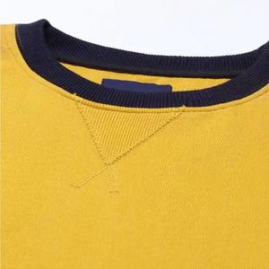 Sudadera de Jersey para hombre de color sólido personalizada OEM 100% algodón diseño ligero para la temporada de invierno hecha en fábrica - Product Image 5