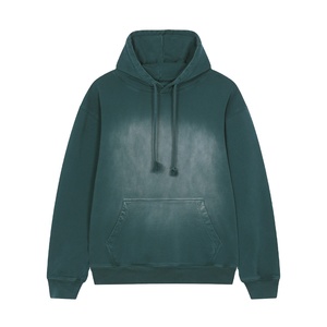 Sweat à capuche délavé à l'acide pour hommes sur mesure avec impression de conception personnalisée sweats à capuche délavés à l'acide respirants à séchage rapide vente en gros 2026 - Product Image 3