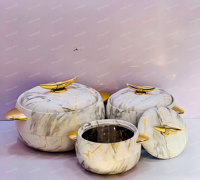 Casserole de qualité supérieure au design moderne, à double paroi en céramique, écologique, compatible lave-vaisselle, compatible induction, compatible four