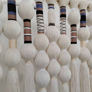 Arazzo da Parete in Macramè Grande 110*75cm, Nuovo Design <span class=keywords><strong>Chic</strong></span> in Filo di Cotone Naturale, Decorazione Artistica per Teatro EH2512017 - Product Image 4