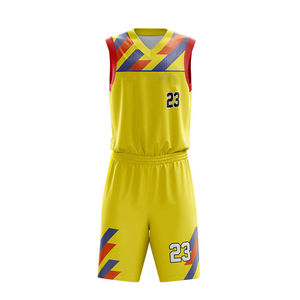 Uniformes de Baloncesto Transpirables con Pantalones Cortos y Camisetas Personalizadas para Hombre, con Opción de Tallas Grandes, Ropa Deportiva Estampada, Kits al por Mayor OEM ODM - Product Image 1