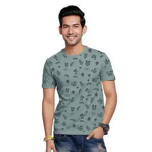 Vêtements de mode T-shirts de sublimation pour garçons Tissu en polyester Dernière conception Chemises de sport/streetwear pour garçons avec logo personnalisé