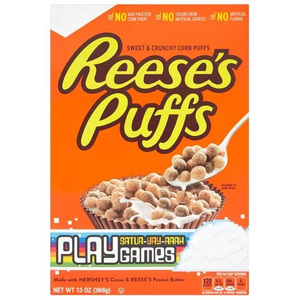 General Mills Reese's Puffs Sweet And Crunchy Corn Puffs Box Price People Are Spotting Reese's Big Puffs Cereal On Shelves - Product Image 4