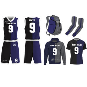 Maillots de basket-ball sans manches pour hommes sur mesure en gros, respirants, 100% polyester, séchage rapide, grande taille, nom d'équipe personnalisé, marque - Product Image 6