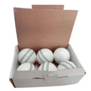 ลูกบอลหนังสำหรับฝึกเล่นคริกเก็ตสำหรับผู้ใหญ่ลูกบอลหนังสีขาวสำหรับฝึกเล่นคริกเก็ต - Product Image 2