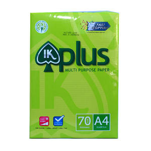 Papier copie A4 IK Plus de haute qualité, 80 g/m², blanc, 100 % pâte de bois vierge, 500 feuilles par paquet, usage multi-usage pour le bureau - Product Image 4