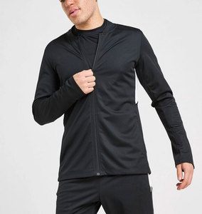 Unisex Nylon Windbreaker Tracksuit 2-Piece Set with Ribbed Cuff Collar Zipper-Up Polyester Track Pants Solid Pattern Breathable - Product Image 2