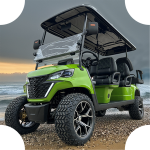 รถกอล์ฟไฟฟ้า7500W มอเตอร์ขับเคลื่อนด้านหลัง AC 6ที่นั่ง - Product Image 2