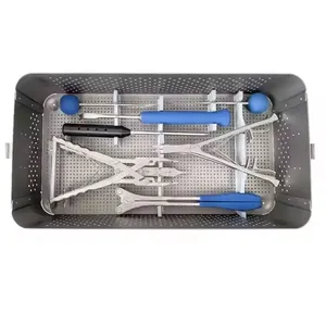 Sistema de Fijación de Tornillos Pediculares Manuales con Certificación CE, Kit de Instrumentos para Cirugía de Columna Vertebral, Implante Ortopédico Lumbar Torácico de Acero Inoxidable - Product Image 2