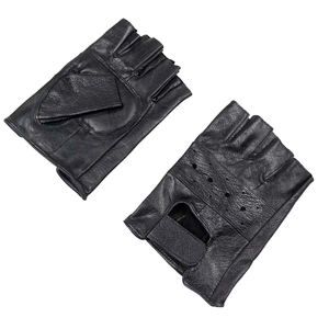 Gants à doigts entiers en cuir de mouton de haute qualité Gants de sport de plein air respirants doux et antidérapants avec logo personnalisé Style uni - Product Image 4