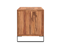 Meuble TV moderne Sydney en bois d'acacia clair pour salon et chambre