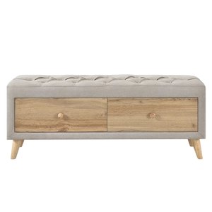 Top Vente Couverture Complète En Tissu De Luxe Banc De Luxe Os Incrustation Console Tabourets Prix Usine pour La Maison & Hôtel Expédition Rapide - Product Image 4
