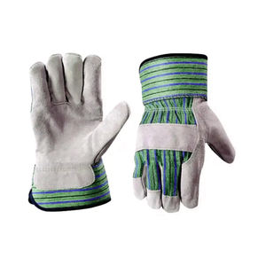 NOUVEAU Gants de travail en cuir de vachette OEM Style uni Taille moyenne et grande Gants de mécanicien en cuir personnalisés Vente en gros OEM - Product Image 4