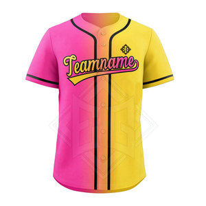 Ropa Deportiva, Uniforme de Béisbol Personalizado, Ropa de Equipo, Transpirable, de Secado Rápido, 100% Poliéster, Nueva Llegada - Product Image 3