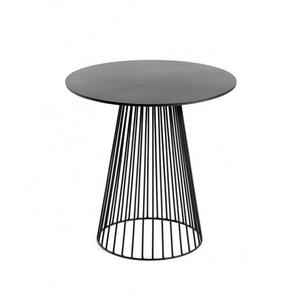 Tabouret en métal de grande taille, finition blanche, parfait pour la maison, le salon, meubles décoratifs, pouf et tabourets - Product Image 5