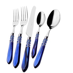 Ensemble de couverts en métal de conception mélodieuse fournitures de restaurant d'hôtel à la maison cuillère en métal décorative et fourchette à fruits pour la meilleure qualité - Product Image 5