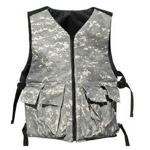เสื้อกั๊กยุทธวิธีรักษาความปลอดภัยผ้าใบกันน้ำกันลมระบายอากาศได้ดีซักได้เป็นมิตรกับสิ่งแวดล้อมแห้งเร็วพิเศษ - Product Image 2