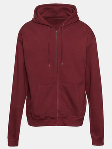 Sweat à capuche d'hiver unisexe à fermeture éclair avec cordon de serrage, veste à manches longues décontractée et chaude avec poches - Product Image 2