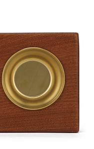 Quemador de incienso de madera con caligrafía árabe y taza de metal, soporte rectangular para incienso, para decoración y regalos islámicos, Ramadán, Eid - Product Image 6