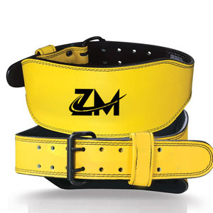 Latest Design Customized Weight Lifting Leather <b>Belts</b> Low Price Weight Lifting Leather <b>Belts</b> For Sale - Product Image 4