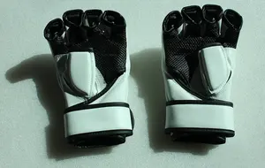 Gants en cuir confortables personnalisables de haute qualité pour l'entraînement MMA et karaté pour les arts martiaux et la boxe - Product Image 3