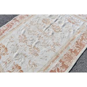 พรมปูพื้น38x85ft สไตล์ตุรกีวินเทจคลาสสิกสีเบจหญ้าทะเลสีน้ำตาลห้องโถงขนาดใหญ่รูปสี่เหลี่ยมผืนผ้าเย็บปะติดปะต่อกันรูปแบบนามธรรมสำหรับตกแต่งห้อง - Product Image 5