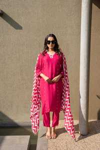 Venta caliente Readymade Indian Wear Anarkali Reyon Gold Foil Print bordado Kurti con Dupatta Set para niñas damas Color negro - Product Image 4