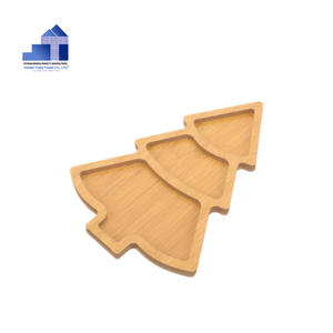 Bandeja de servicio de madera reciclable Best Seller, utensilios de cocina fáciles de limpiar para fotografía, estilo vietnamita Prop - Product Image 5