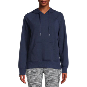 Sudaderas con Capucha Casuales para Mujer al por Mayor, Sudaderas de Felpa Personalizadas con Mangas Raglán, Sudadera con Capucha Bordada para Mujer - Product Image 3