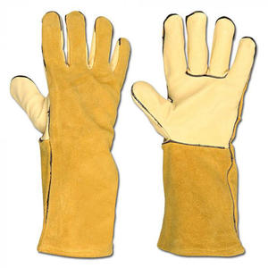 Gants de soudage en cuir avec protection des mains de haute qualité 100% - Product Image 1