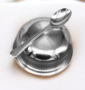 Sustainable Eco Friendly <b>Steel</b> Spoon And <b>Bowl</b> Customized Top Selling <b>Steel</b> <b>Bowl</b> Affordable Price - Product Image 3