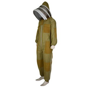 Durable Beekeeping <b>Suit</b> With Veil Offering <b>Full</b> <b>Body</b> Protection Breathable Fabric And Comfortable Fit For Safe Bee Handling - Product Image 3