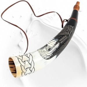 Agate naturelle en poudre de buffle de vache et de boeuf de qualité d'exportation sur mesure avec bracelet en cuir produit d'extrait d'animal de qualité - Product Image 2