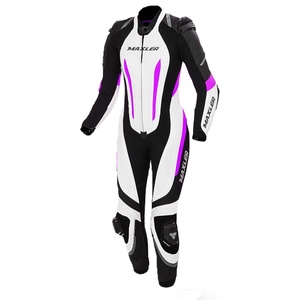 Chaqueta de Motociclismo de Cuero para Hombre, Manga Larga, Impermeable, Reflectante, con Certificación CE, Resistente al Viento, para Todas las Estaciones, 300g MAXLER LOW - Product Image 1