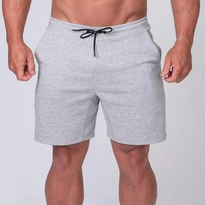 Factory Wholesale <b>Men's</b> 100% Cotton Workout Casual <b>Shorts</b> Custom Logo Mid Waist Streetwear Design <b>Pattern</b> Pockets Decoration - Product Image 2